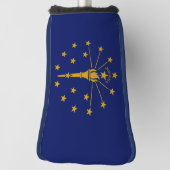 Indiana State Flag Golfheadcover (Draai 90)