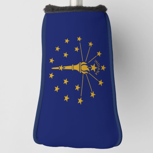 Indiana State Flag Golfheadcover (Draai 90)