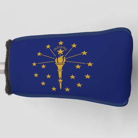 Indiana State Flag Golfheadcover (Voorkant)