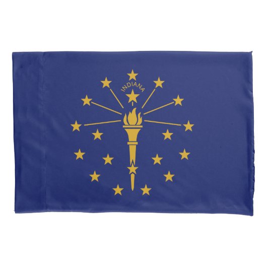 Indiana State Flag Kussensloop (Voorkant)