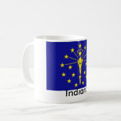 Indiana State Flag Mok (Voorkant links)