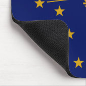 Indiana State Flag Muismat (Hoek)