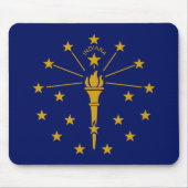 Indiana State Flag Muismat (Voorkant)