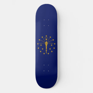 Indiana State Flag Persoonlijk Skateboard