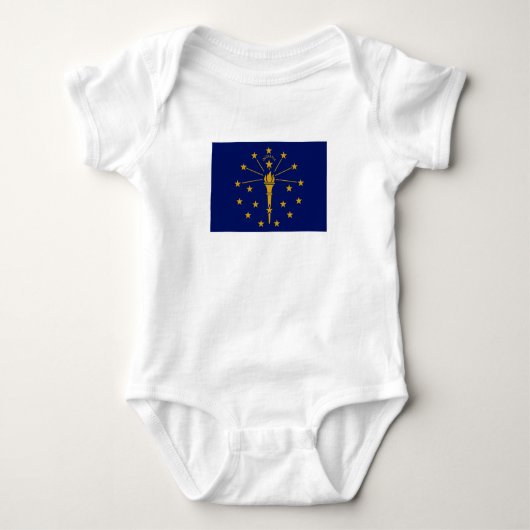 Indiana State Flag Romper (Voorkant)