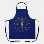 Indiana State Flag Schort (Voorkant)