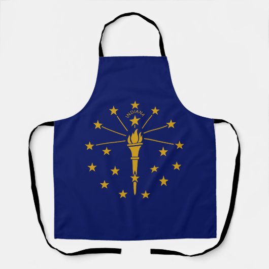 Indiana State Flag Schort (Voorkant)