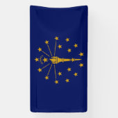 Indiana State Flag Spandoek (Verticaal)