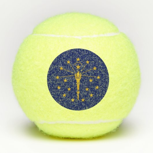 Indiana State Flag Tennisballen (Voorkant)