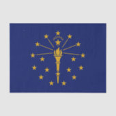 Indiana State Flag Tissuepapier (Voorkant)