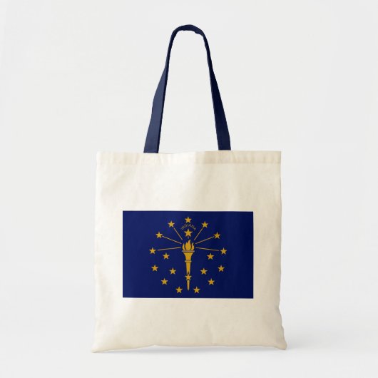 Indiana State Flag Tote Bag (Voorkant)