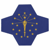 Indiana State Flag Voetbal (Enkel)
