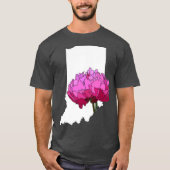 Indiana State Flower Oversized T-shirt (Voorkant)