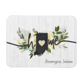 Indiana State heeft uw startstadscentrum aangepast Magneet (Horizontaal)