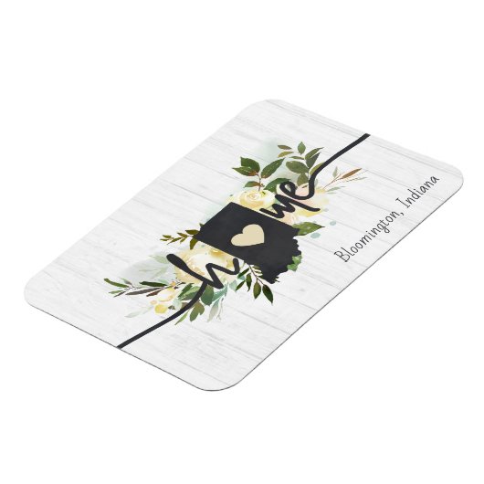 Indiana State heeft uw startstadscentrum aangepast Magneet (Linkerzijde)