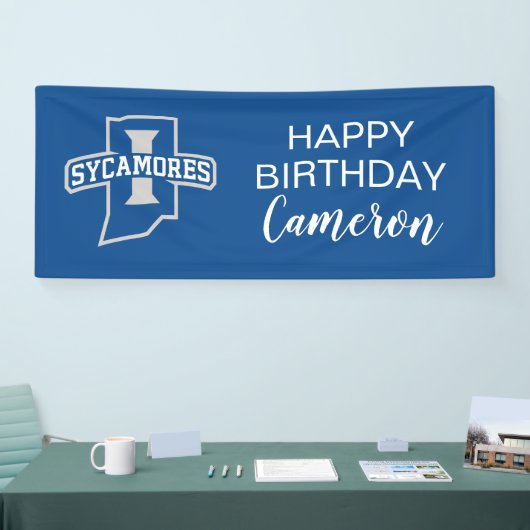 Indiana State Leaf Birthday Spandoek (Beurs)