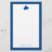 Indiana State Leaf Briefpapier (Voorkant)