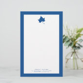 Indiana State Leaf Briefpapier (Staand voorkant)