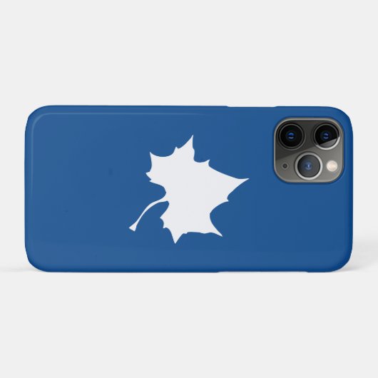 Indiana State Leaf Case-Mate iPhone Case (Achterkant (horizontaal))