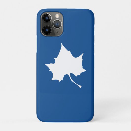 Indiana State Leaf Case-Mate iPhone Case (Achterkant)