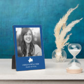 Indiana State Leaf Fotoplaat (Zijkant)