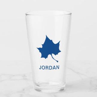 Indiana State Leaf Glas