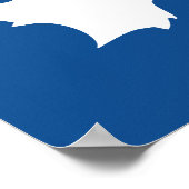 Indiana State Leaf Poster (Hoek)