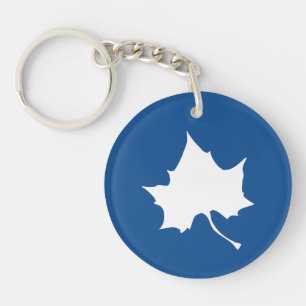 Indiana State Leaf Sleutelhanger