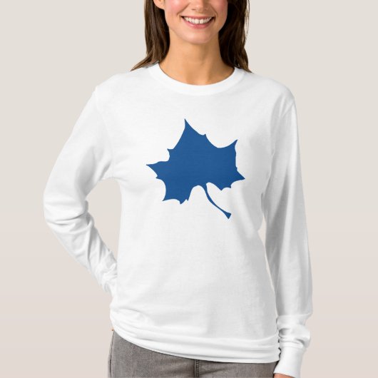 Indiana State Leaf T-shirt (Voorkant)