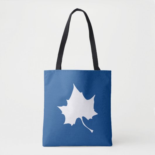 Indiana State Leaf Tote Bag (Voorkant)