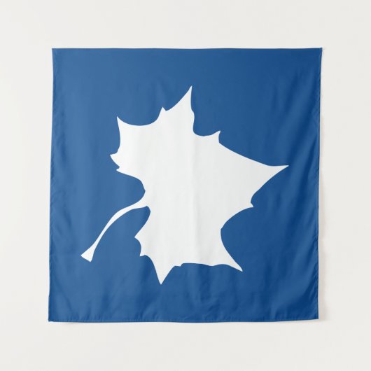 Indiana State Leaf Wandkleed (Voorkant (horizontaal))