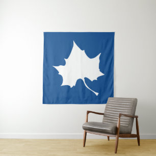 Indiana State Leaf Wandkleed