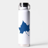 Indiana State Leaf Waterfles (Achterkant)