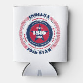 Indiana State Pride Monogram Koeler (Voorkant)