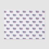 Indiana State Pride Tissue Paper Tissuepapier (Voorkant)