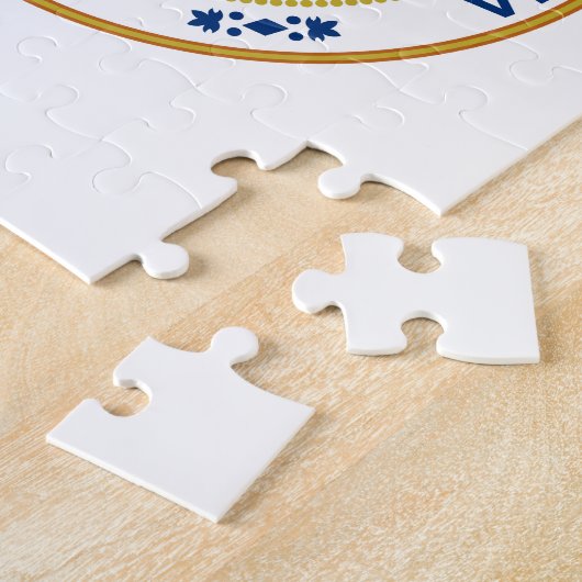Indiana State Seal Legpuzzel (Zijkant)