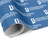 Indiana State University Afstuderen Cadeaupapier (Rol Hoek)