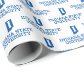 Indiana State University Afstuderen Cadeaupapier (Rol Hoek)