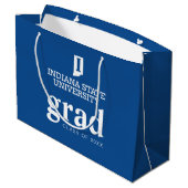 Indiana State University Afstuderen Groot Cadeauzakje (Achterkant Gekanteld)