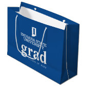 Indiana State University Afstuderen Groot Cadeauzakje (Voorkant Gekanteld)