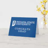 Indiana State University Afstuderen Kaart (Gele Bloem)