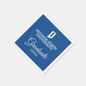 Indiana State University Afstuderen Servet (Hoek)