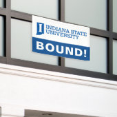 Indiana State University Afstuderen Spandoek (Buitenkant Gebouw)