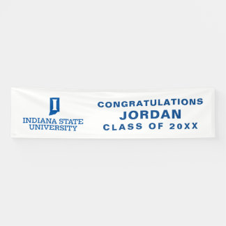 Indiana State University Afstuderen Spandoek