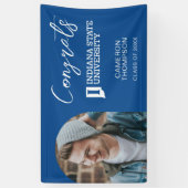 Indiana State University Afstuderen Spandoek (Verticaal)