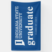 Indiana State University Afstuderen Spandoek (Verticaal)