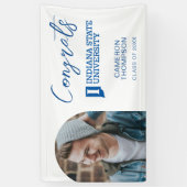 Indiana State University Afstuderen Spandoek (Verticaal)