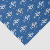 Indiana State University Afstuderen Tissuepapier (Detail)