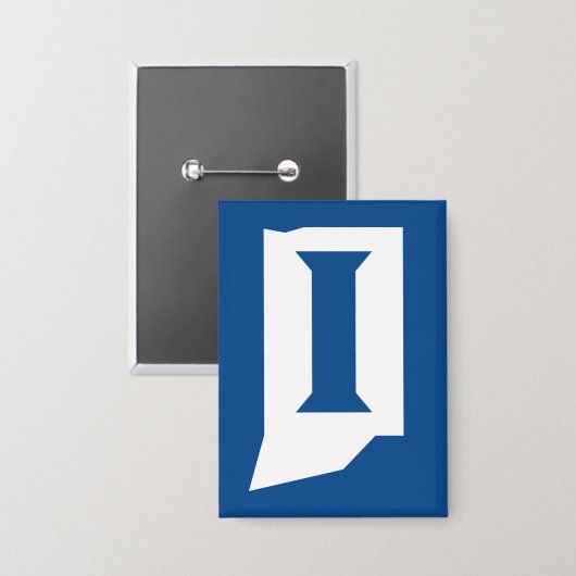 Indiana State University Button (Voorkant / Achterkant)