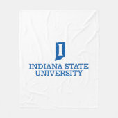Indiana State University Fleece Deken (Voorkant)